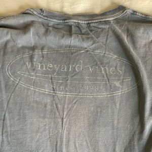 Vineyard Vines Charcoal Tee faded